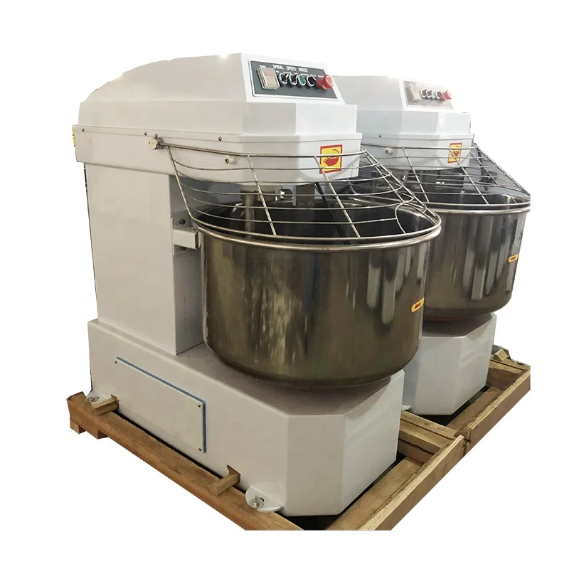120L Commercial Spiral Dough Mixer for Bakery Machinery OEM
