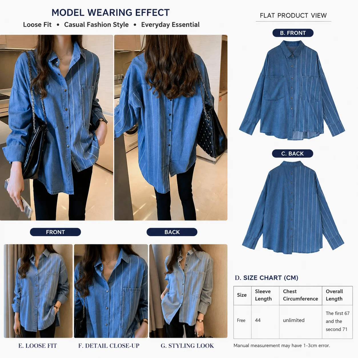 Casual Women Shirts Solid Color Button Lapel Long Sleeve Blouses Loose Cotton Linen Streetwear Shirts for Women Knitted Female