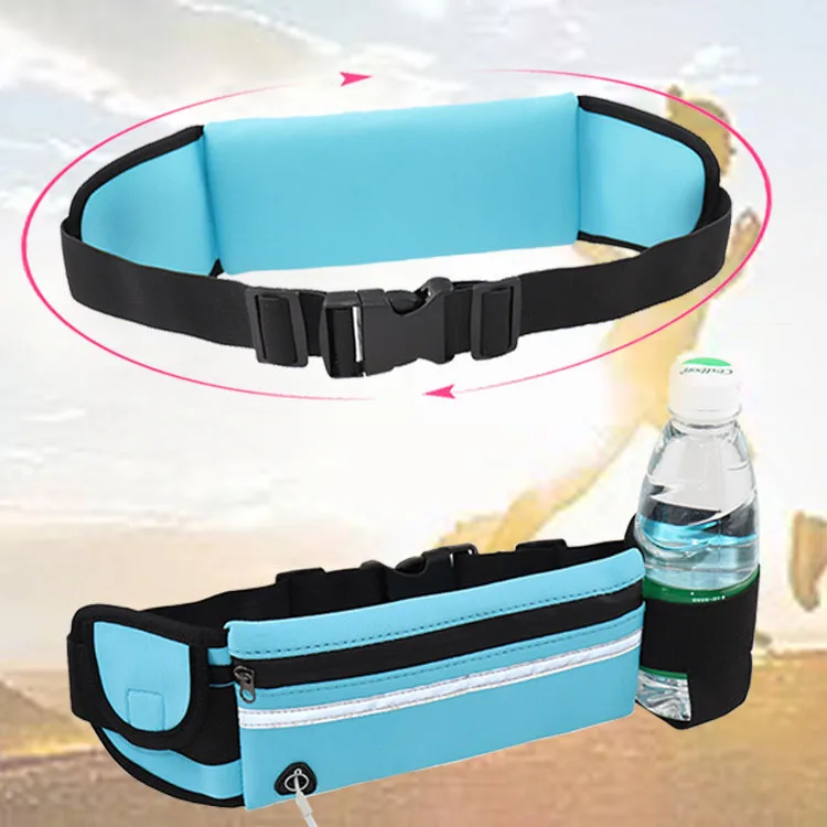 Outdoor Sports Running Jog Waist Bag Waterproof Phone Waist Belt Pack Fitness Elastic Fanny Pack