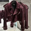 Burgundy Suede