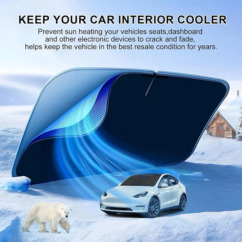 Car Anti-UV Window Sun Visor Kia Models Customized OEM Front Windshield Privacy Sun Visor