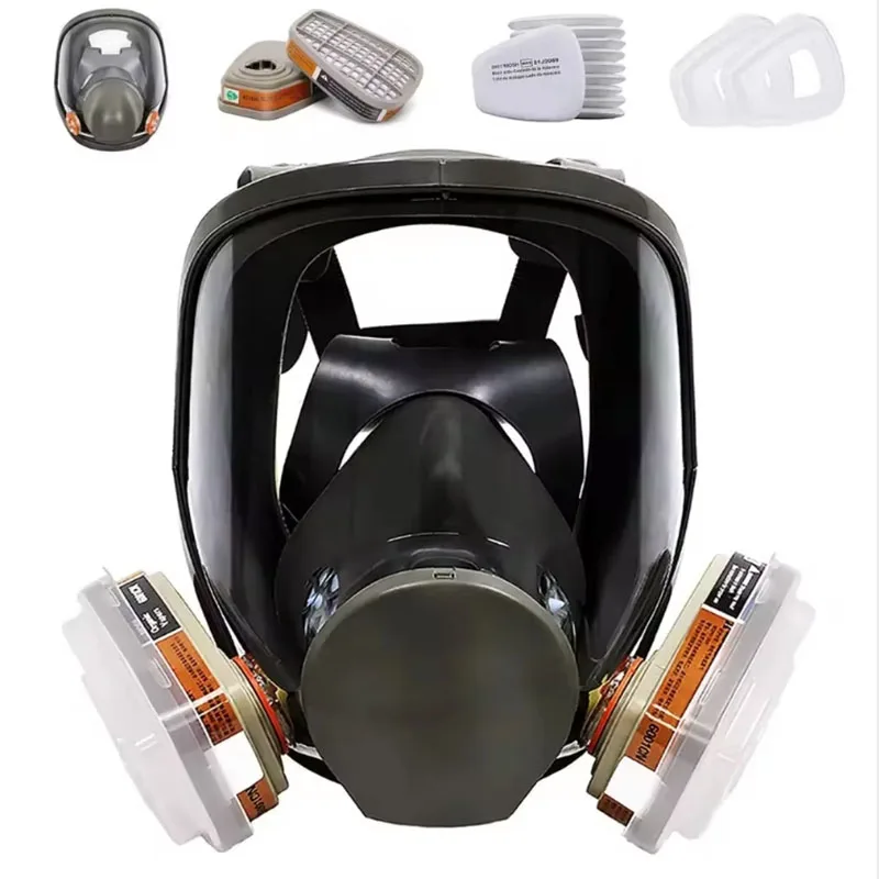Kit Safety Industrial Chemical Dust 6800 Respiratory Protective Kits Gas Full Mask