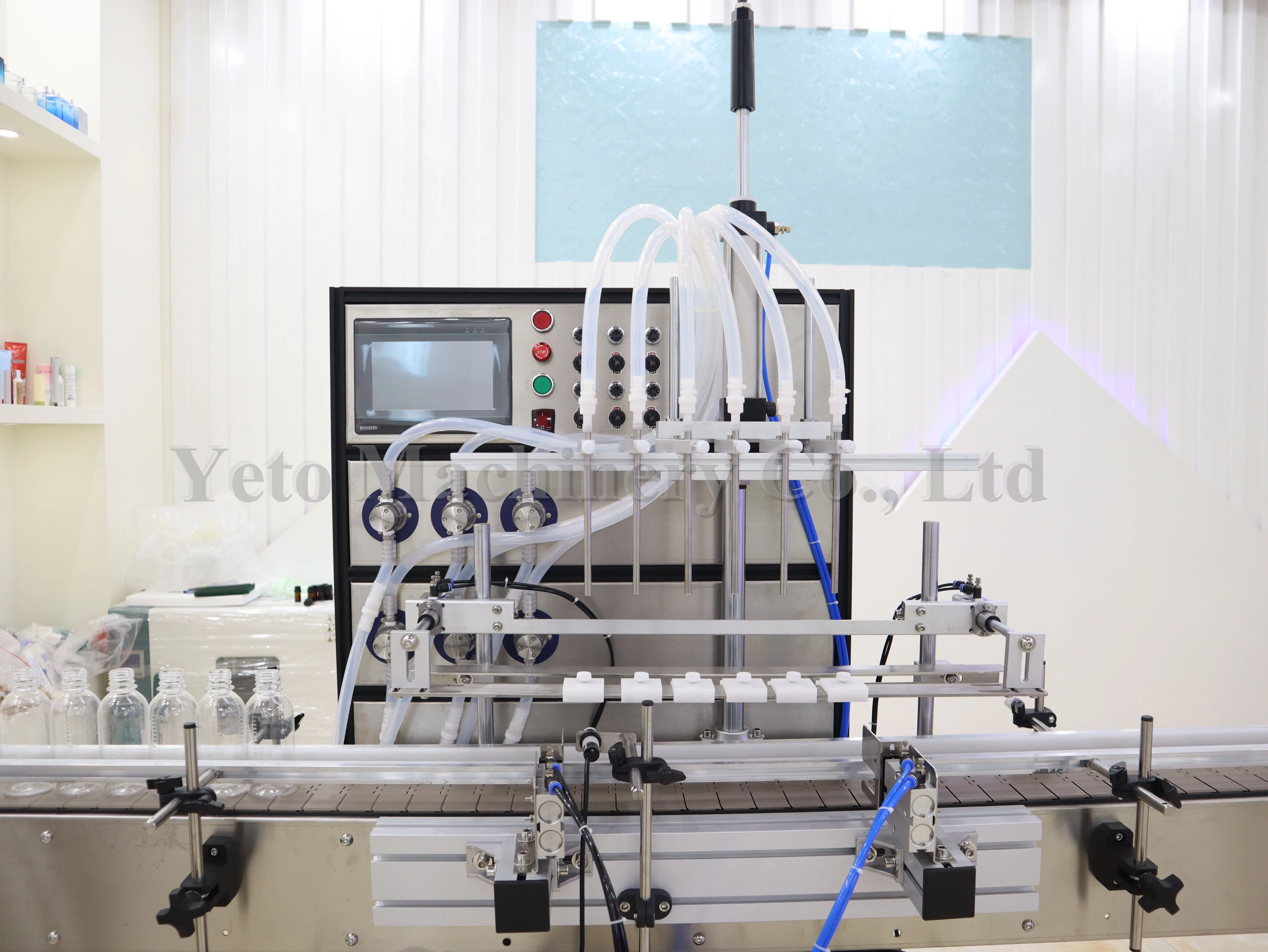 Шампунь Yeto, моющее средство для душа, оливковое масло, напитки, белое красное вино, жидкость, чистая минеральная вода, машина для розлива соевого молока