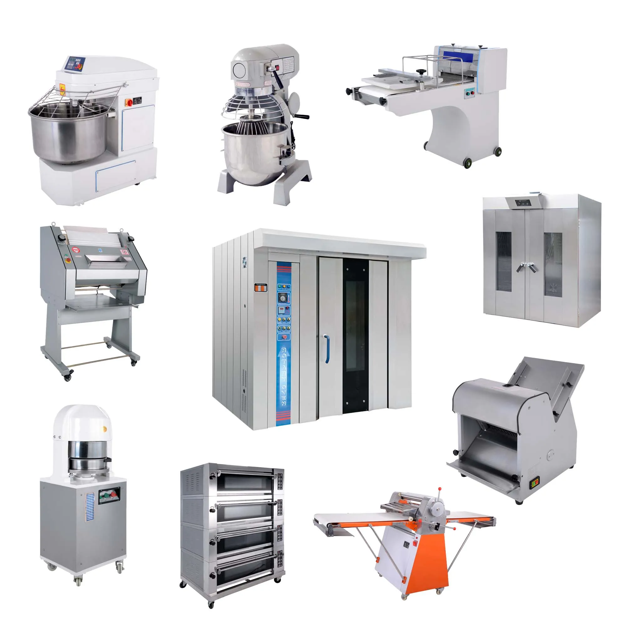 bakery machines list