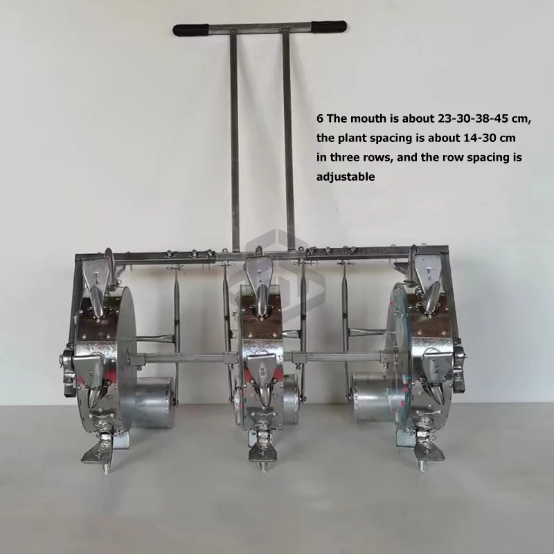 Hand Push Fertilizer Seeder Hand Corn Seeder Machine Beans Seeding ...