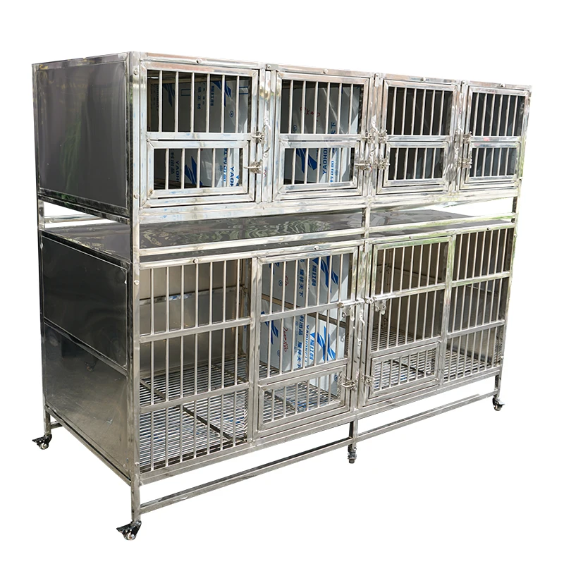 Stackable Kennels Luxury Iron Sky Commercial Dog Kennel Para Perros Professional Dog ...