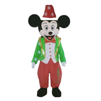 cartoon mascot costumes adult Christmas fancy dress adult mickey mouse costume
