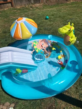 Intex 57165子供用ウォータースライド付きアウターゲイター