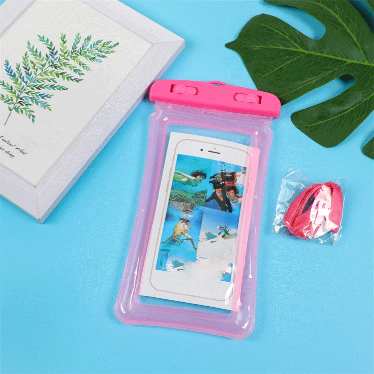 Clear Tpu Waterproof Swim Bag Phone Case For Iphone For Samsung All