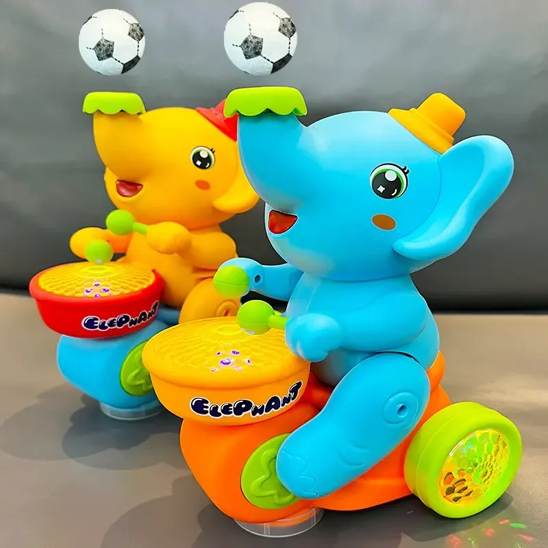 LeeQinersw Tanzender Roboter Spielzeug Wassermelone - Musik LED Für Kinder