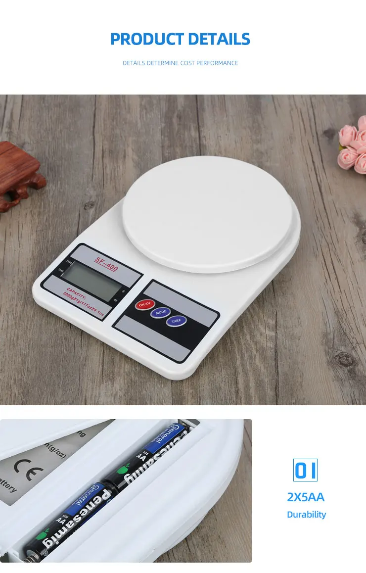 Hot Sale Kitchen Scale 10kg BAGEASE DIGITAL Household Scale Food Weight Electronic Kitchen Scale