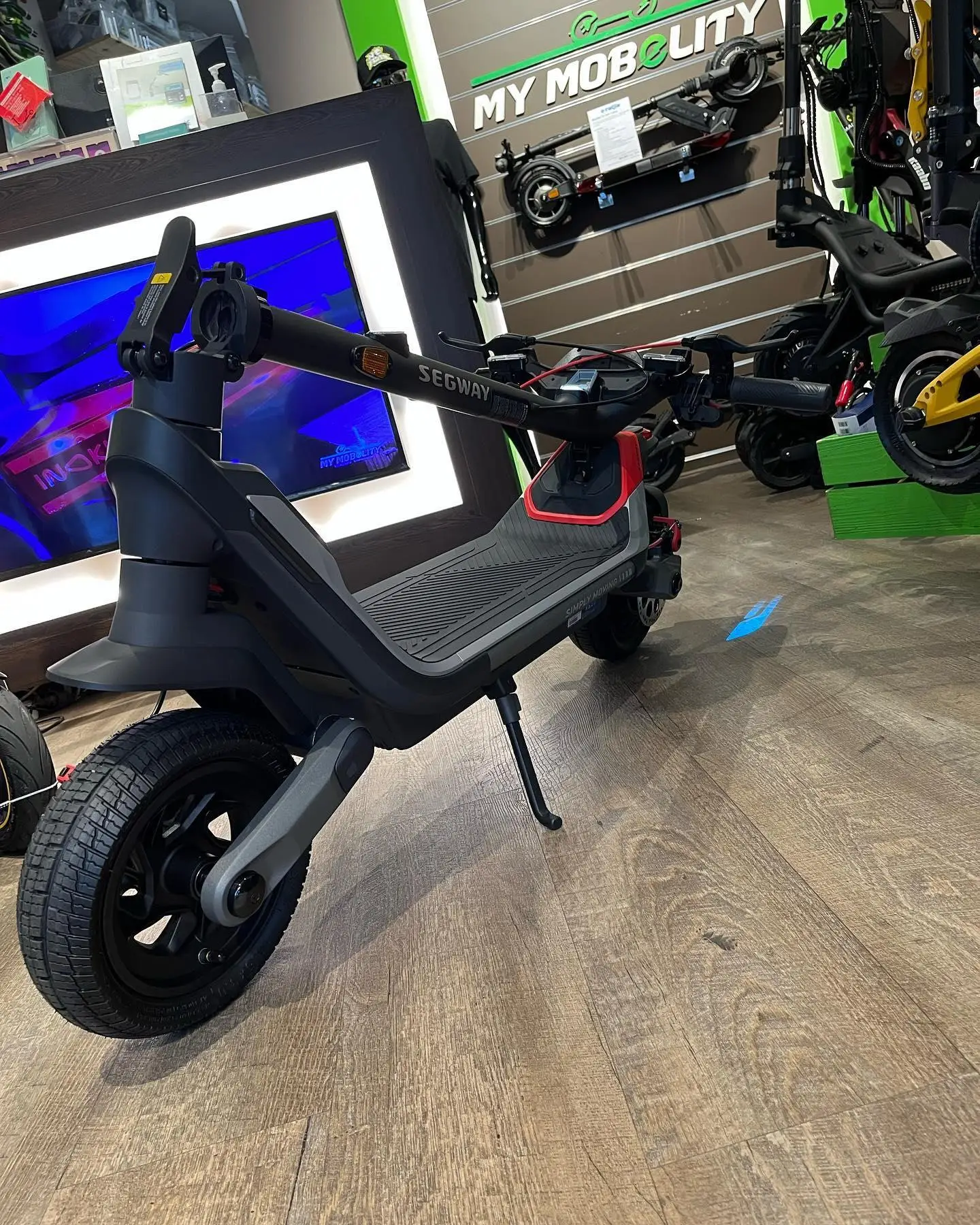 Original Segway Ninebot P100s Electric Kick Scooter 650w 48km H Max