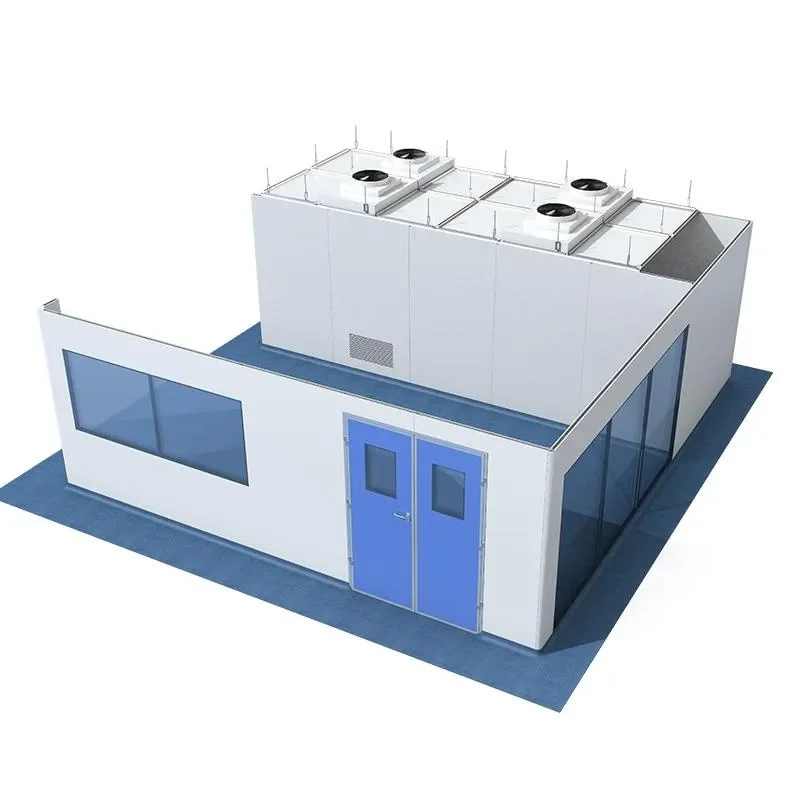 HUAAO Modular Clean Room Lab Factory Dust Free Clean Room ISO 5-8 Level Prefabricated Clean Room