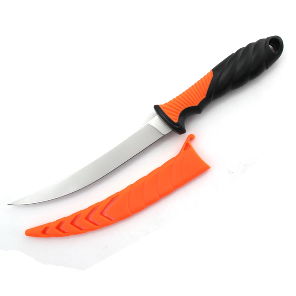 Fishing Knife Non-Slip Corrugated Style Handle