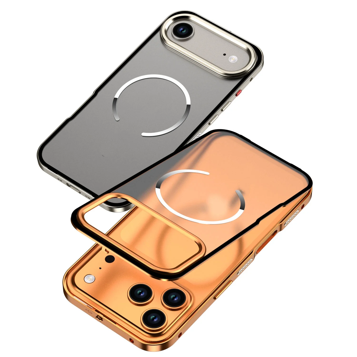 Laudtec High Quality Aluminum Metal Frame Protective Phone Case Hot Selling Accessories for iPhone 17Pro Max Mobile phone cover