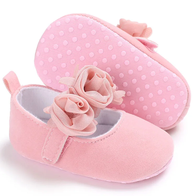 Infant Kids Sequined Flower Pattern Shoes For Girl Baby - Buy Baby ...