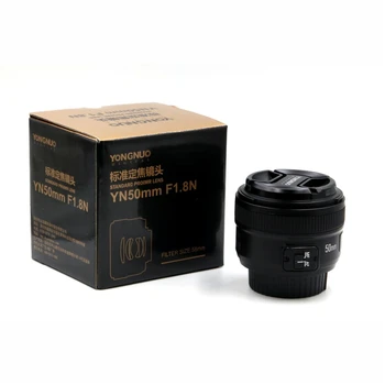 YONGNUO YN50mm F1.8 Large Aperture Auto Focus Small Camera Lens With Super Bokeh Effect for Canon EO S 70D 5D3 600D DSLR Camera