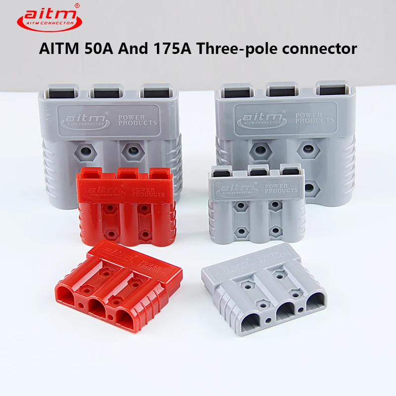 3pin 50a Andersons Style Connector Buy Three Pole Quick Charge Plug 50amp Three Pin Plug dcdc