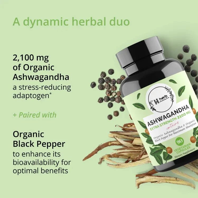 OEM Custom Organic Ashwagandha Capsules - 3000mg Strength