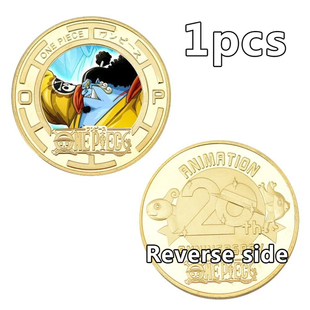 日本のアニメルフィゾロナミ記念ゴールドコインメタルクラフトおもちゃ