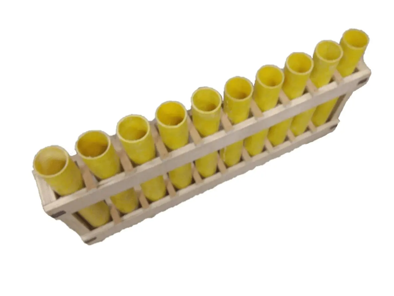 3 Inch 10 Shot Display Shell Fireworks Wooden Racks