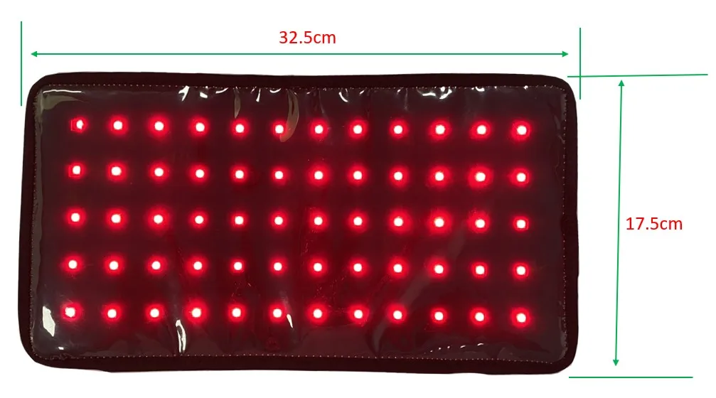 Shanglaite 2023 new arrival built-in battery 30min timer 660nm 850nm leg pain relief mini Red Light Therapy belt wrap details