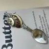 brown2 Striped Cat-eye Snail Spoon