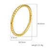 Golden striped bracelet-13