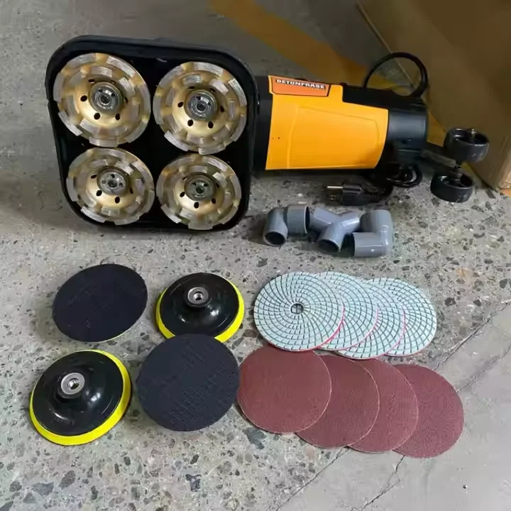 Hand Push Concrete Grinder - Efficient & Portable Solution