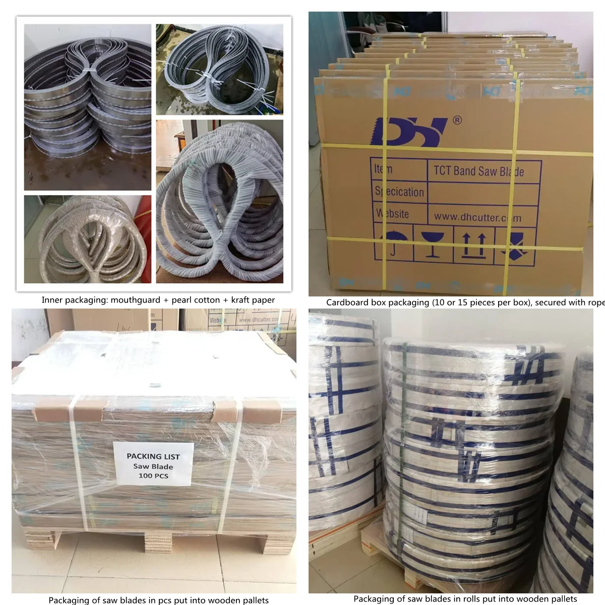 Dehuai Customized Teeth Hardened Band Saw Blade for Woodworking Tooth Double Hard Bandsaw Blade Supplier 13 H12451646177f44b090d9fa2c5325c2c8U