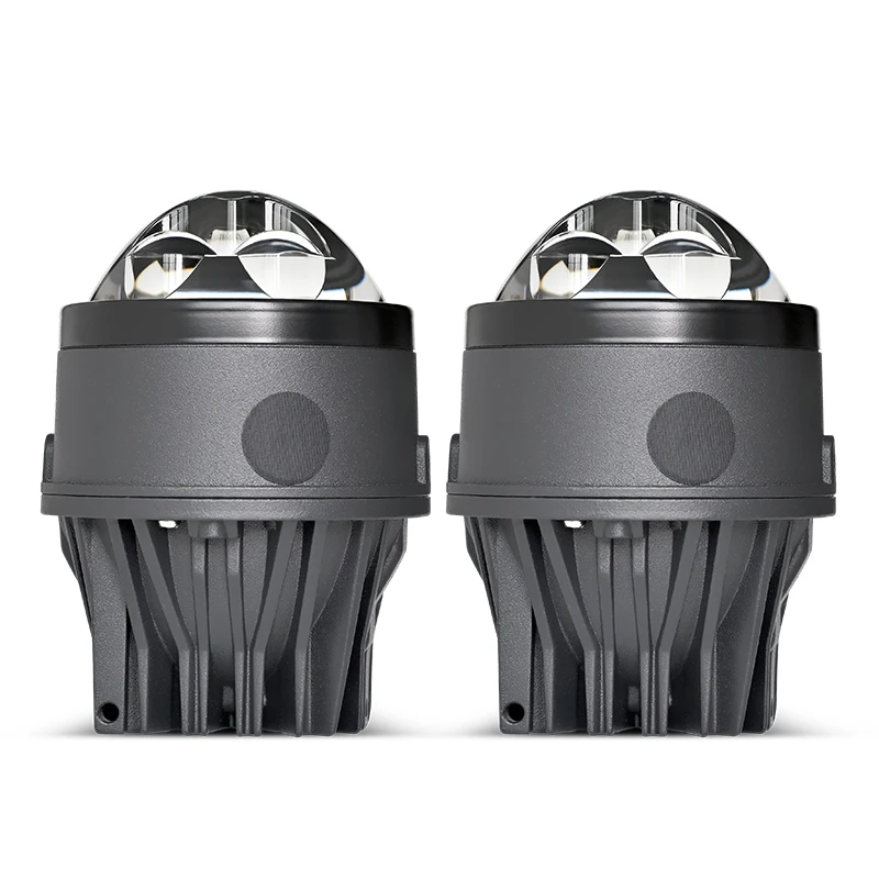 Bi Led Projector Lens High Low Beam Led Laser Fog Light Auto Accessories RS3 Customizable Logo 3.0inch for Car 35000lm Aluminum