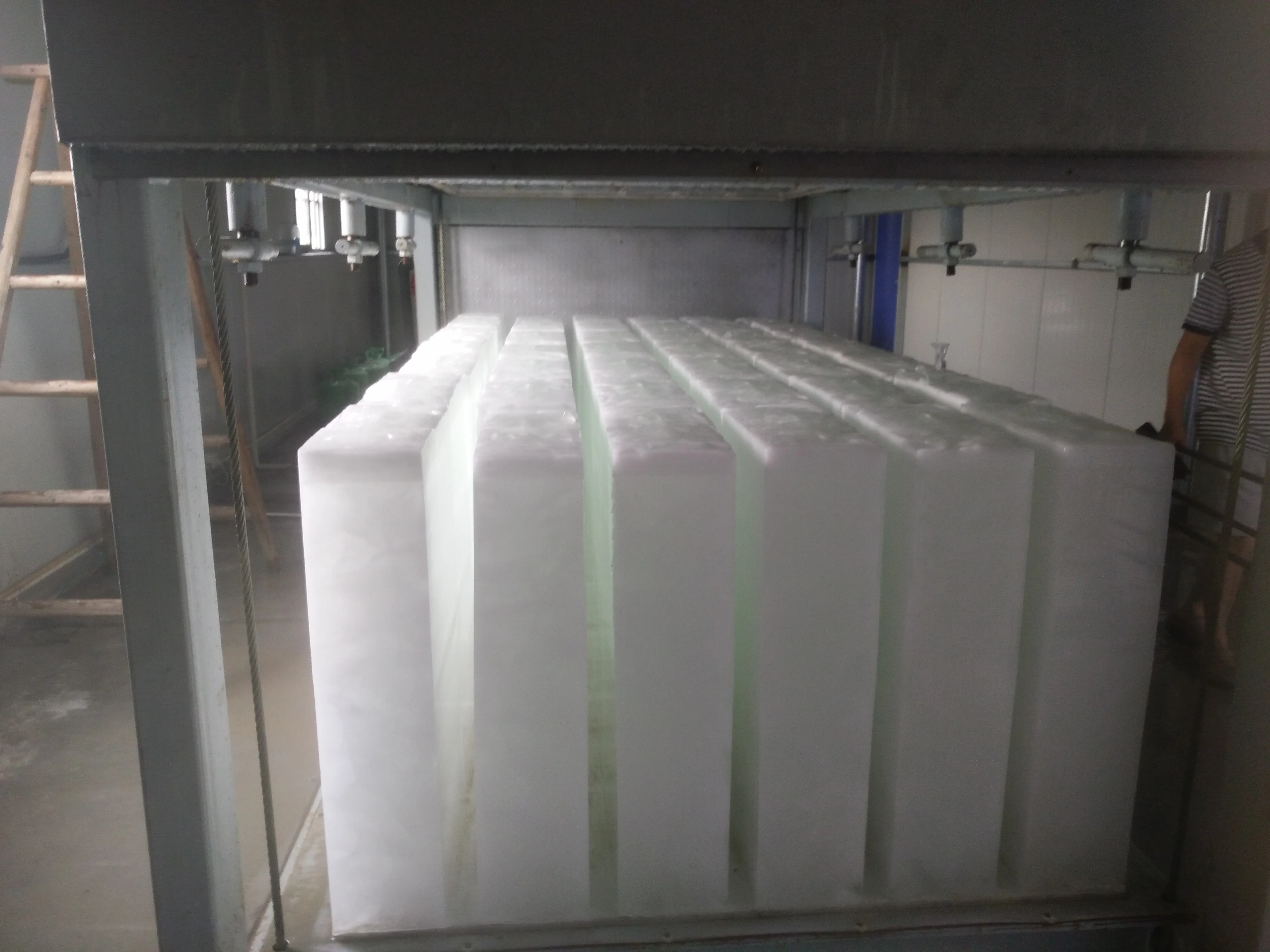 ICEMA 15 Ton Container Ice Block Making Machine with Mobile Plant