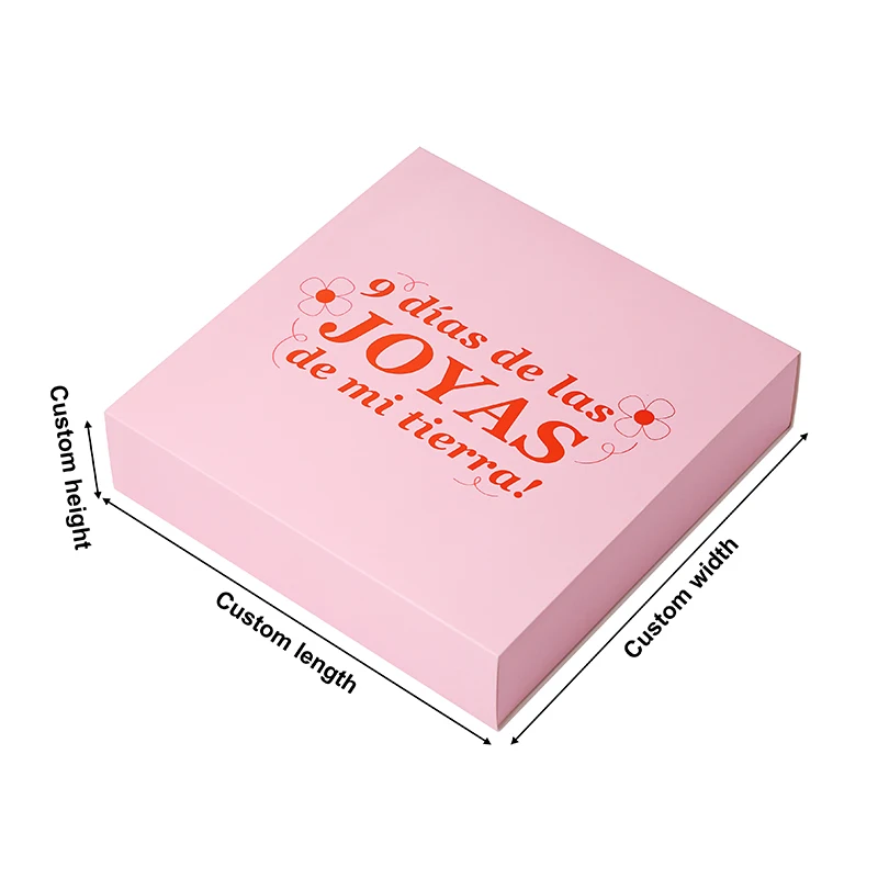 Aanpasbare adventskalender-geschenkdoos, kartonnen doos met 9 aftrekbare vensters voor de teller naar Kerstmis, OEM/ODM-service beschikbaar