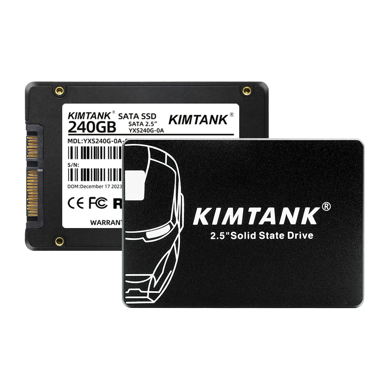 Kimtank Новый 2 5 дюймов SSD с емкостью 1 ТБ быстрое чтение/запись 512 г настольный компьютер внутренний порт SATA 256 ГБ запас жесткого ПК