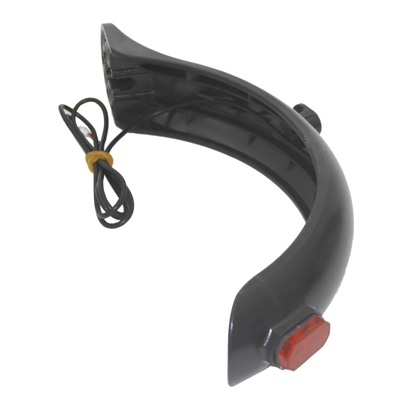 8.5-Inch Rear Fender for Electric Scooters ABS 4-Hole Tail Light Mud Guard Tire Protection Cover 5V Scooter Rear Mud Tile Fender