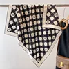 90 seta a pois rosa-nero e bianco