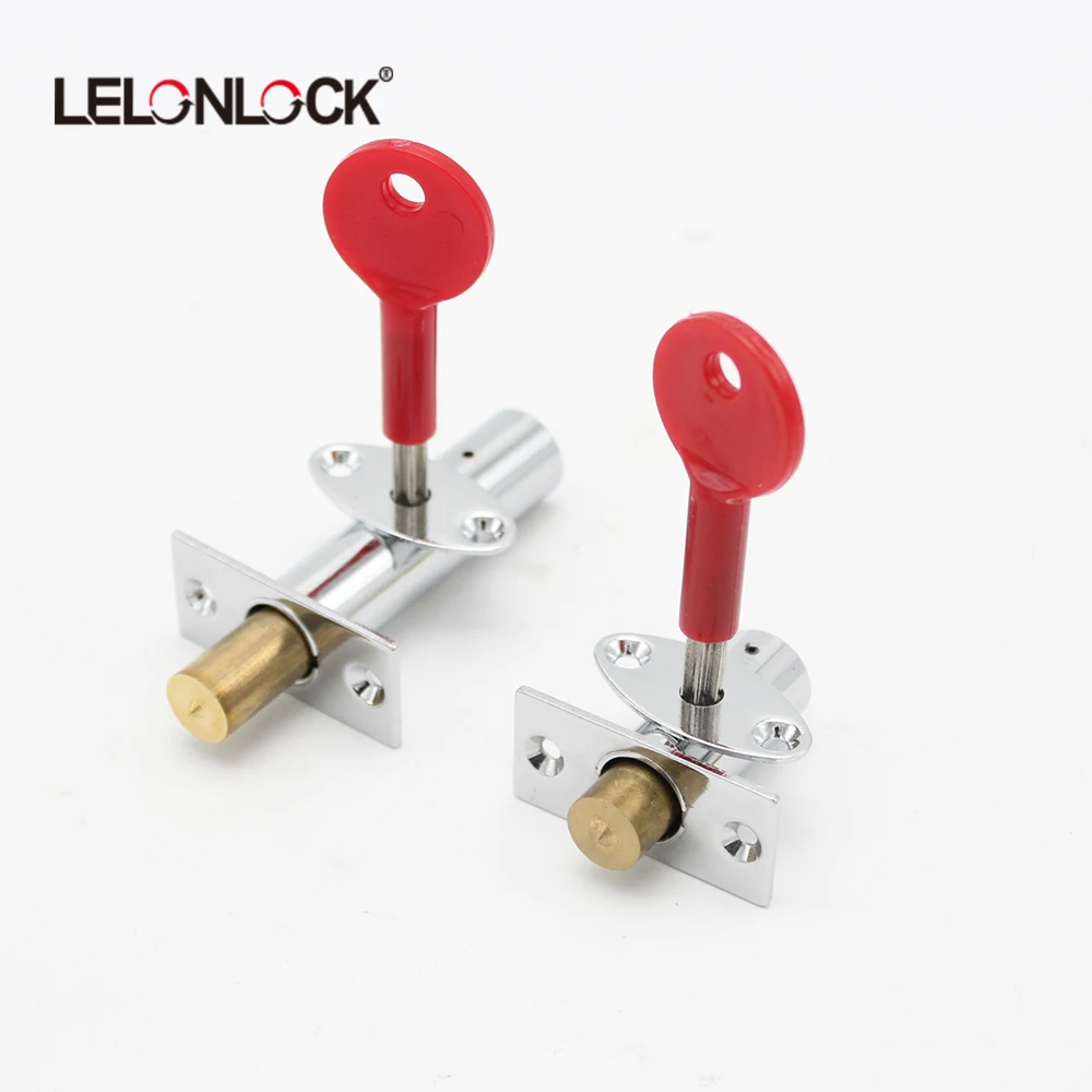Universal Invisible Fire Pipe Lock  with Key Tube Well Lock Fire Door Escape Security Bolt Lock