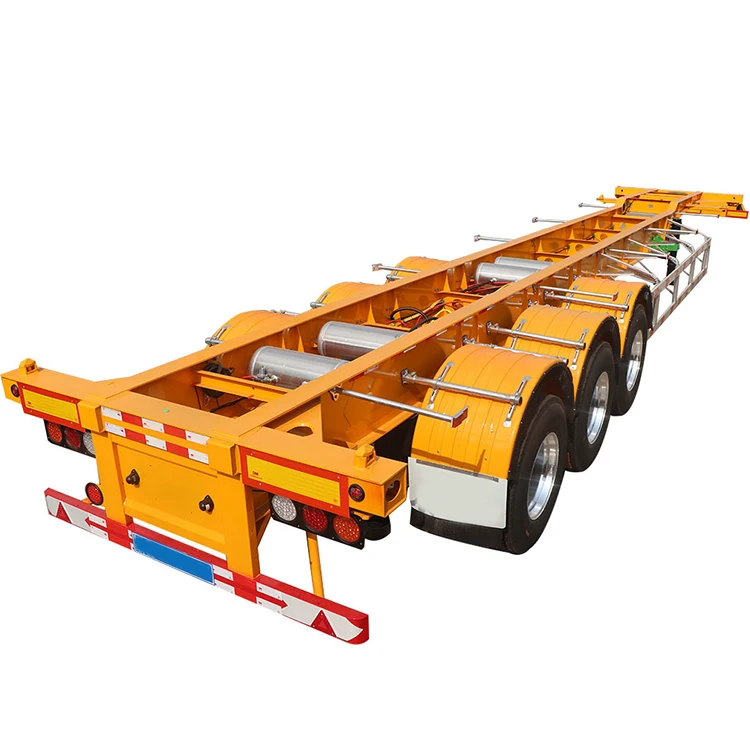 Commercial Truck Trailers 3 Axle Semi Trailer
