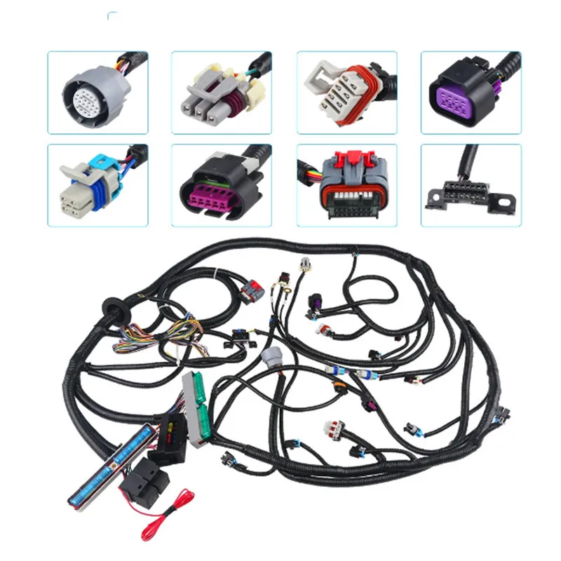 product high quality custom 4l80e transmission wiring harness for dbw ls2 ls3 engines durable drive wire design-0