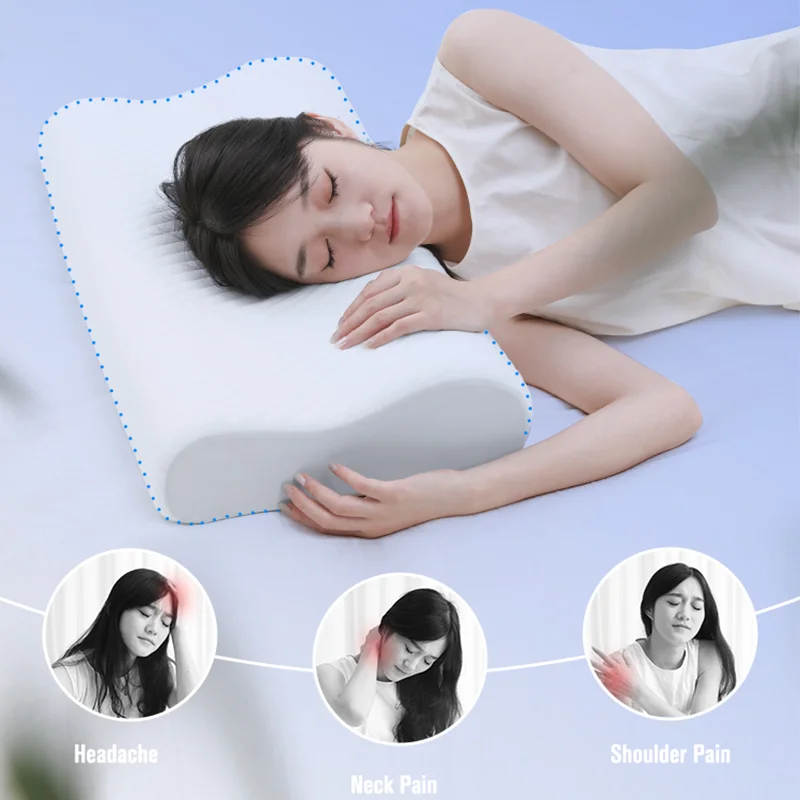 Deep Sleeping Oem Odm Removable Cover 100% Polyester Fiber Wedge Custom Pillows Memory Foam_voghion.com