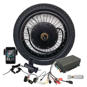 5000watt Qs E-bike Hub Motor Kit With Sabvoton Sinewave 100a Controller ...