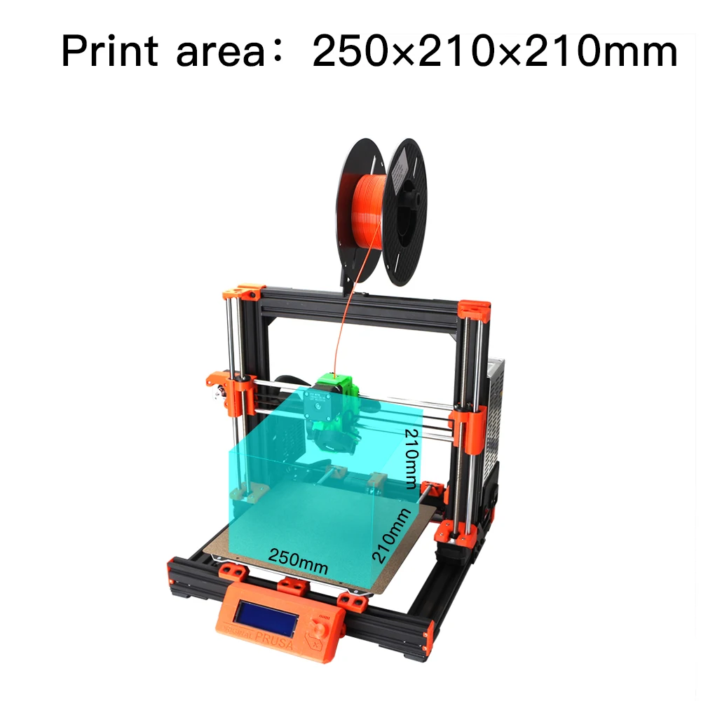 New Arrival Clone Prusa I3 Mk3s+ Bear 2.1printer Full Kit 3d Printer Diy Bear Mk3s Prusa I3 Mk3 ...