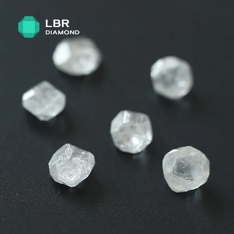 Henan Hpht White Rough Diamonds Price For Sale Uncut Cvd Synthetic Lab