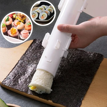 Machine à Sushi Rapide - Moule à Riz Bazooka 3 Coloris - Facile Et Amusant !
