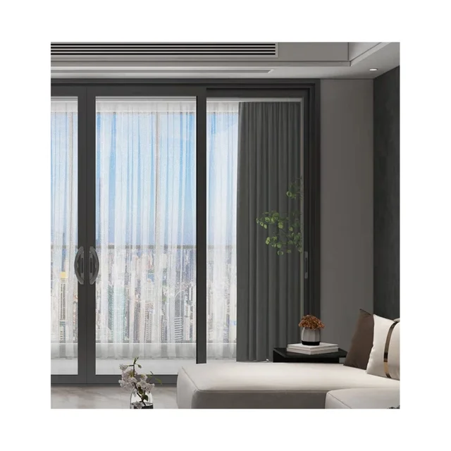Energy saving wholesale aluminium sliding windows double tempered glass aluminium sliding window and doors
