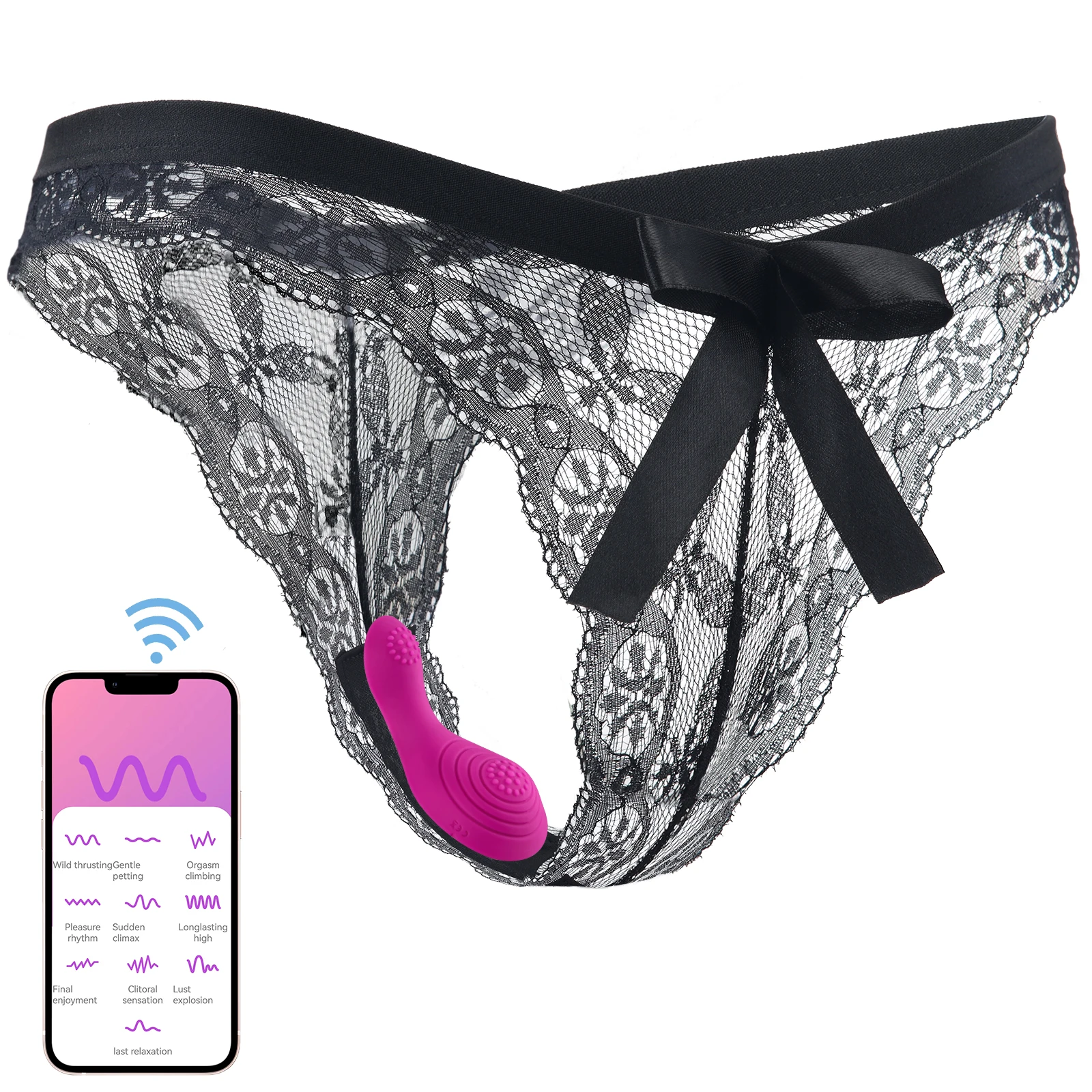 vibrating egg in panties Amazon.com: Vibrating Egg Wearable Panty Vibrator with App Control Vibrating  Eggs Butterfly Masturbator Panties Wearable Sex Toy for Women : Health &  Household main image 1