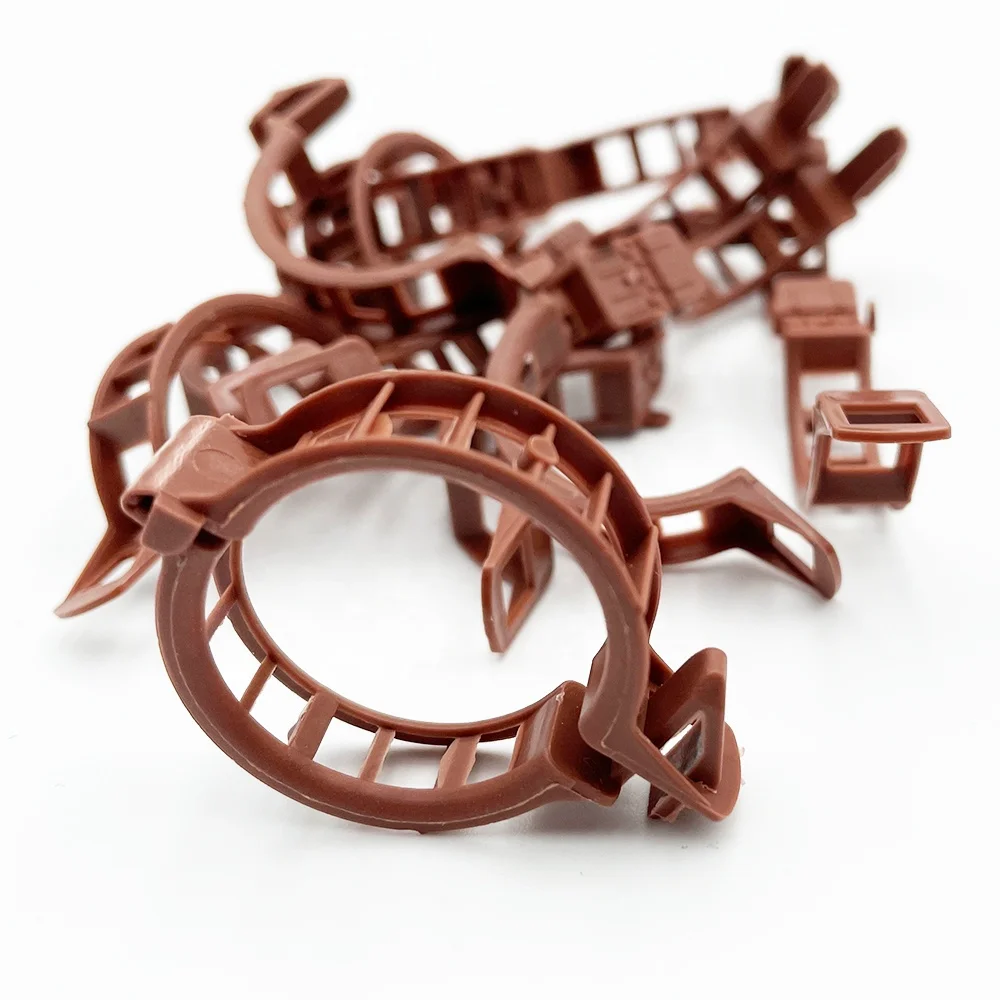 Plastic Plant Clips Clamps for Plants Hanging Vine Garden Greenhouse Vegetables Tomatoes Clips Grape Vine Support Trellis Clips