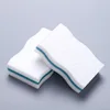 Patrón de tambor en forma de S, compuesto de tres capas - prensado en caliente - blanco, azul y blanco [puntos en relieve]