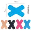 X-shaped muscle tape