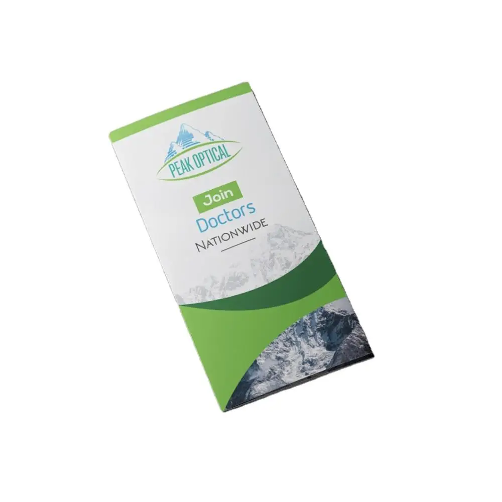 Складные листовки офсетная печать на заказ листовая печать